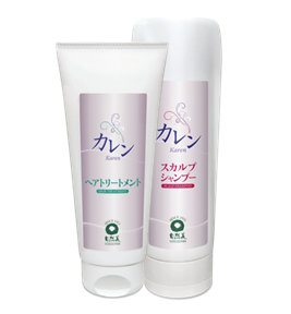 【1回のみお試し】カレン2点セット（カレンヘアトリートメント180g・カレンスカルプシャンプー180ml） 1世帯1回限り　初回のみ半額